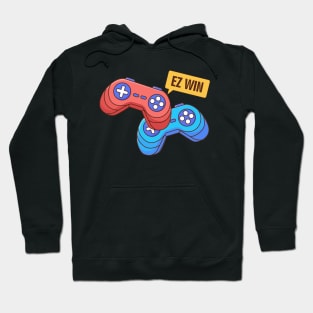 Ez Win Game Controllers Perfect Gamer Gift Hoodie